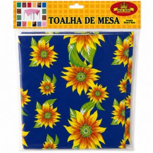 Toalha de Mesa Plástica 78x78 Chita Sortida